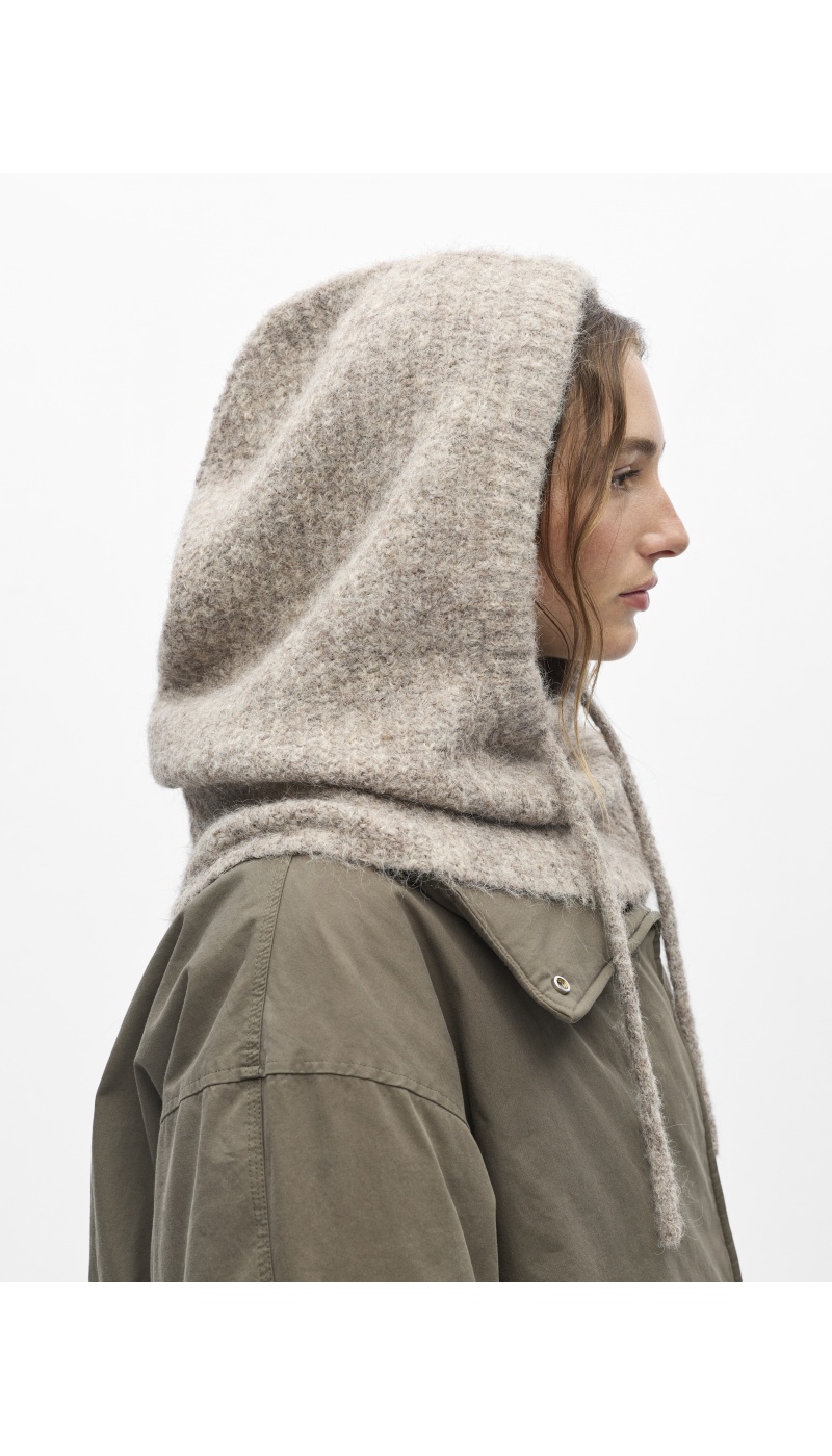 Cagoule Maille Humus OBJMILU OBJECT - 3 | ACCESSORIES